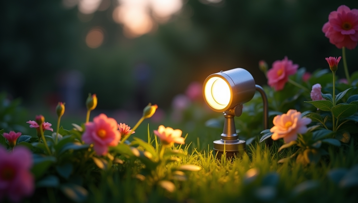 LED tuinspot voor sfeervolle verlichting